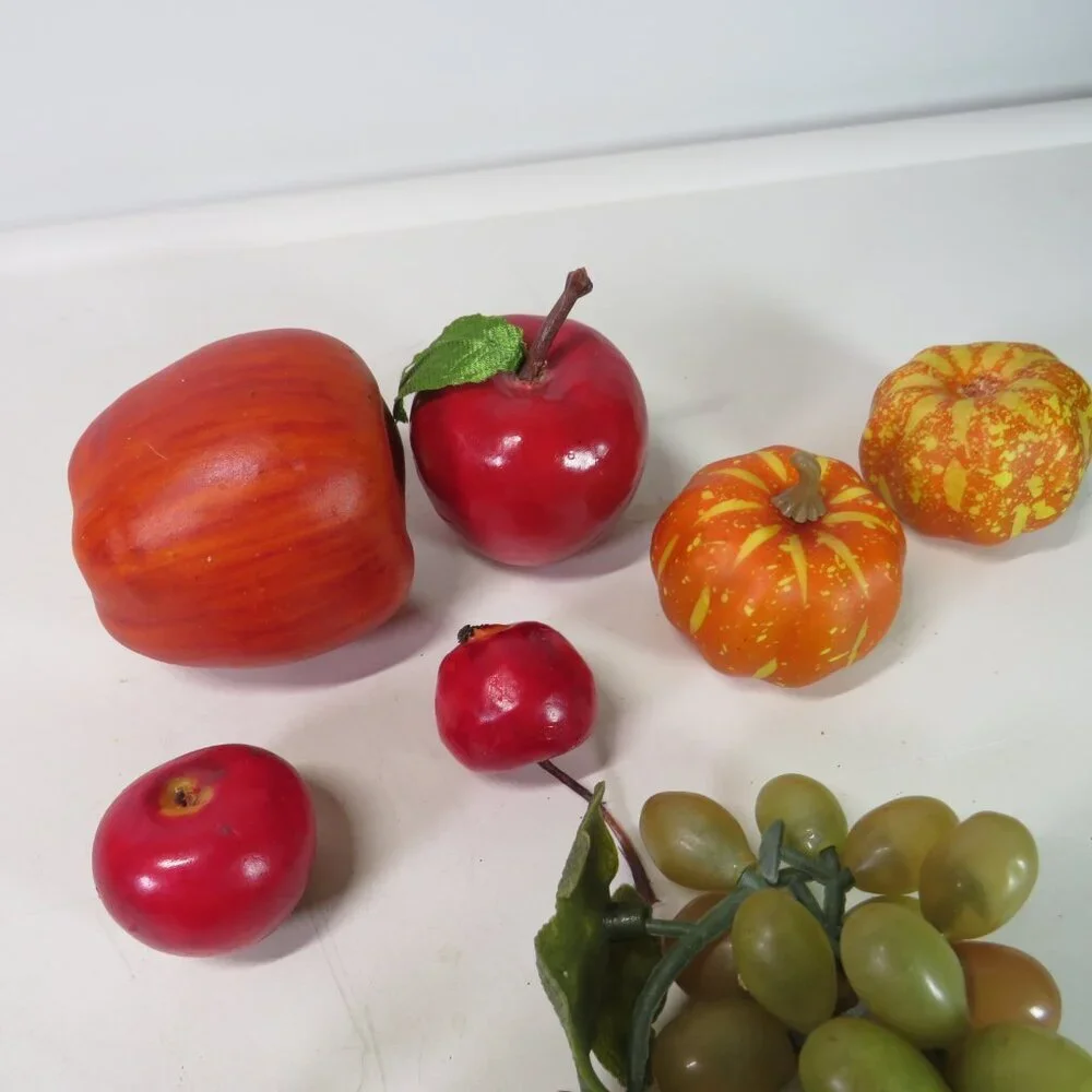 Vintage Faux Fruit Decor Collection (small - medium sizes)